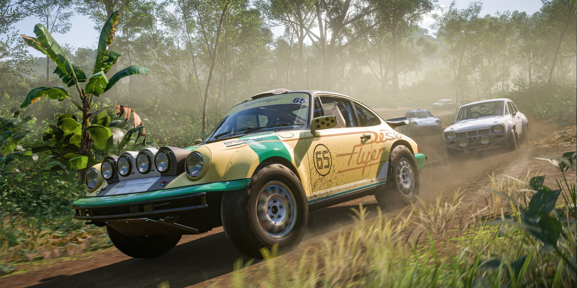 Forza Porsche classic rally car