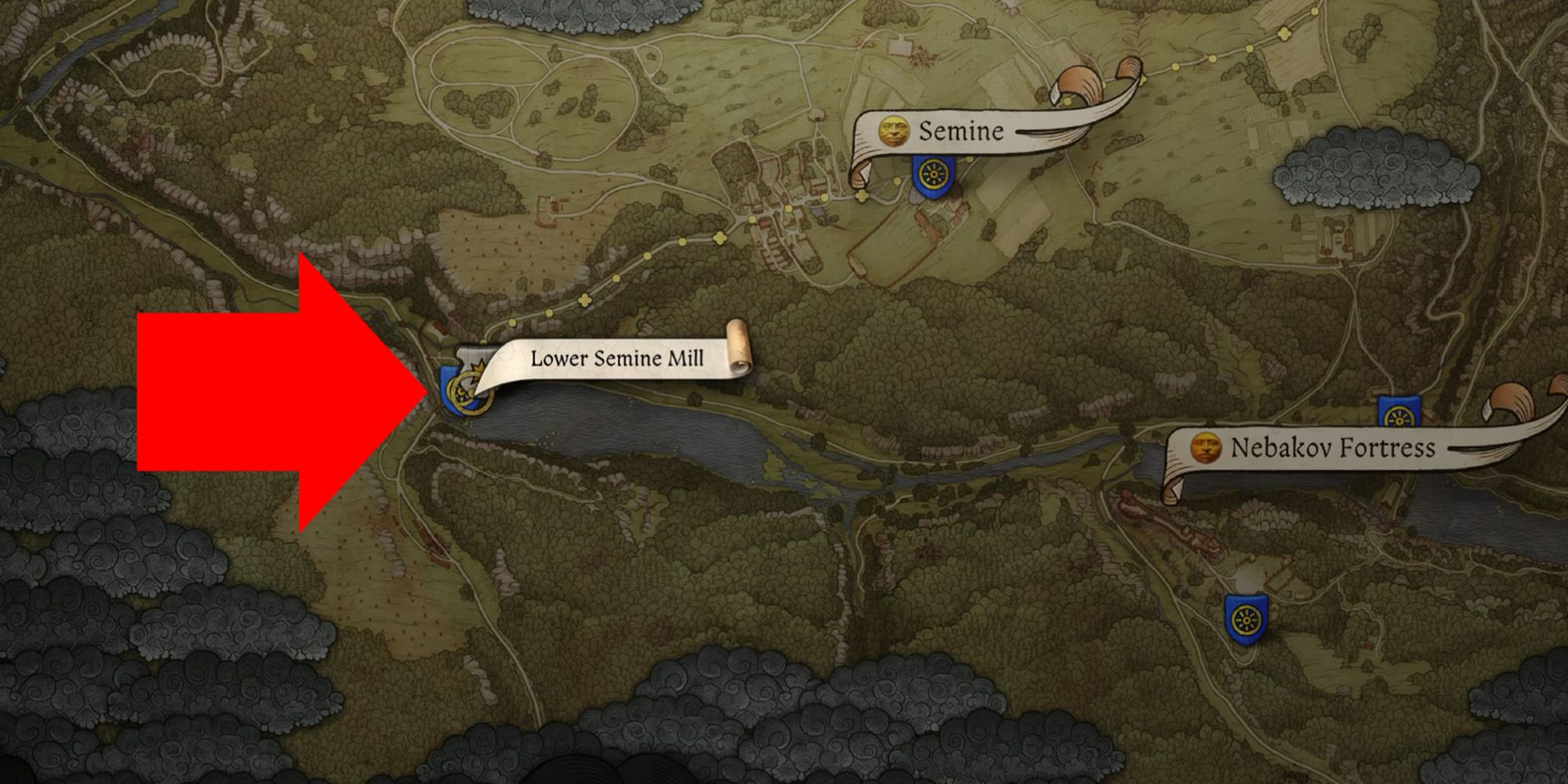 kcd2 lower semine mill map location