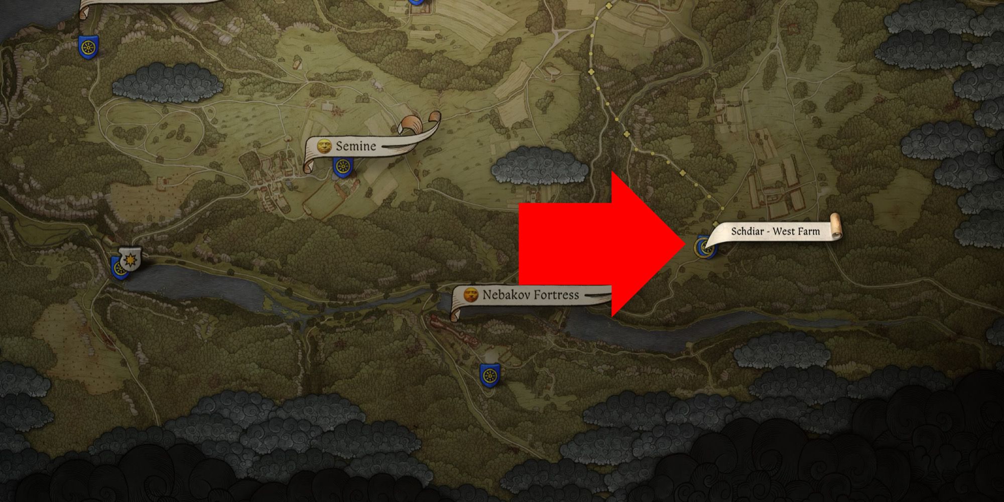 kcd2 schdiar west farm map location