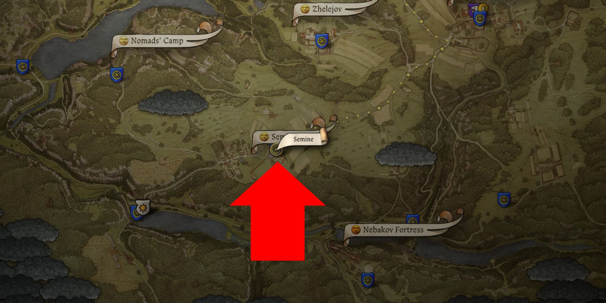 kcd2 semine map location