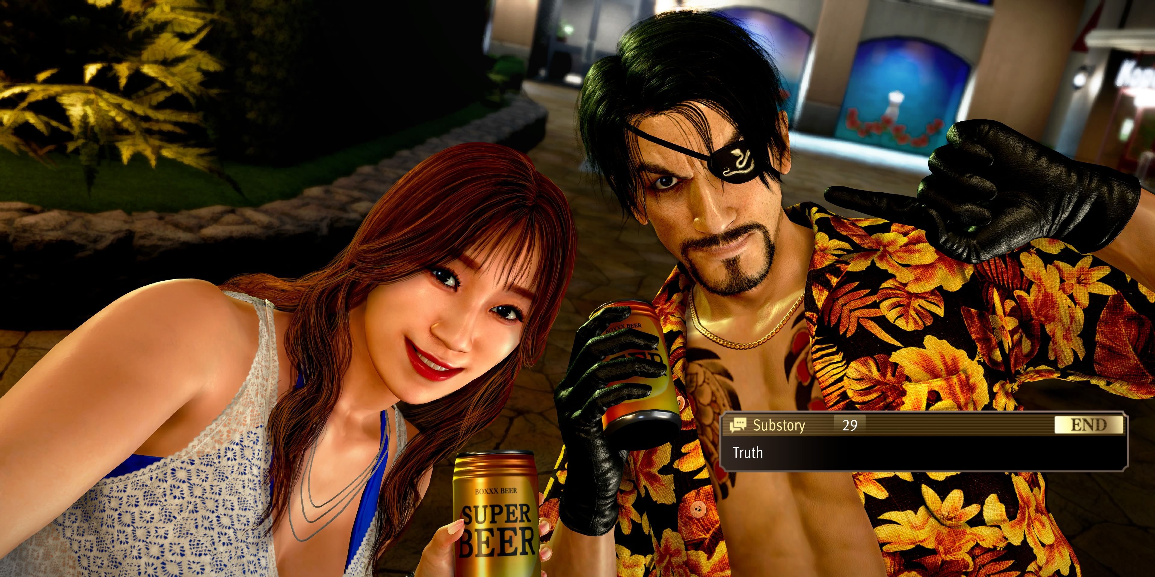 like a dragon pirate yakuza majima and seiko