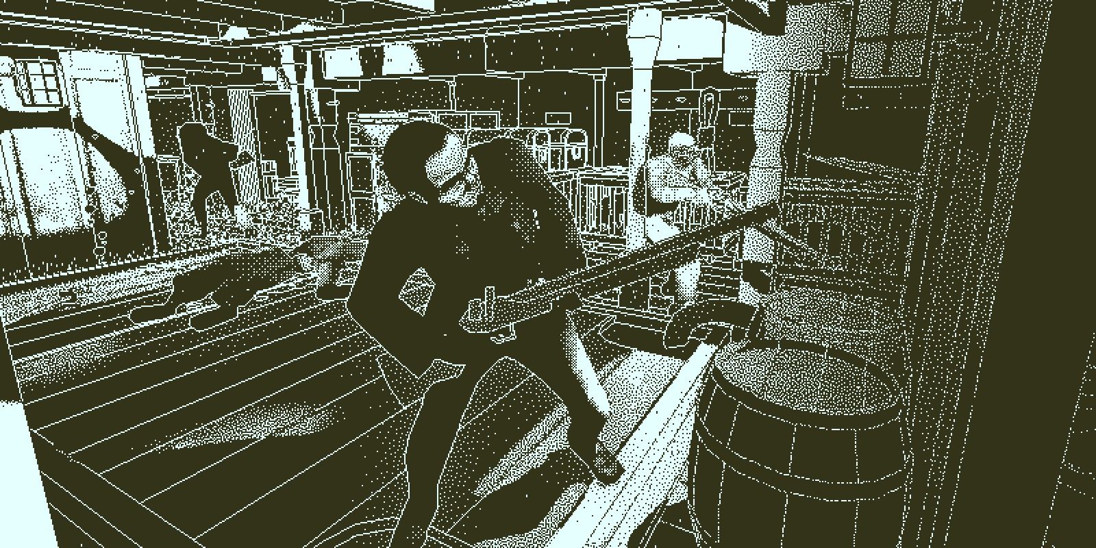 Sailors in a flashback in Return of the Obra Dinn