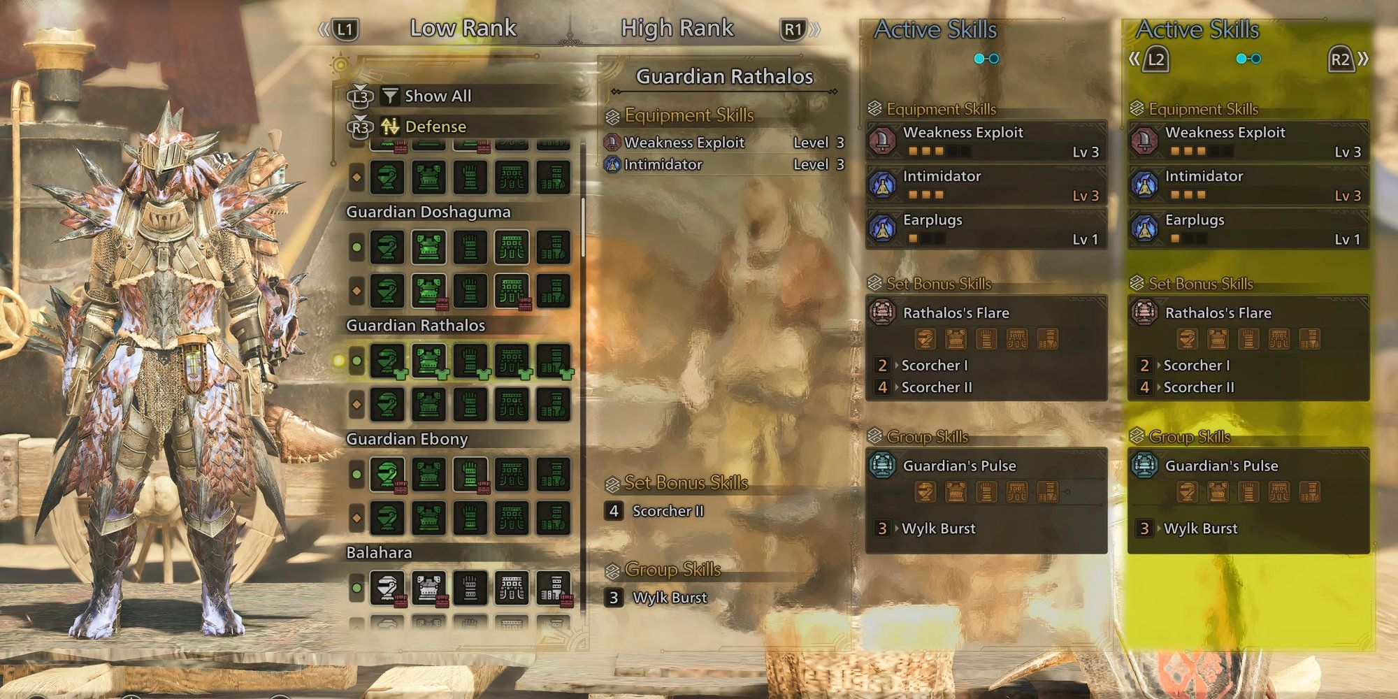 Mejor Bow Build Armor Monster Hunter Wild