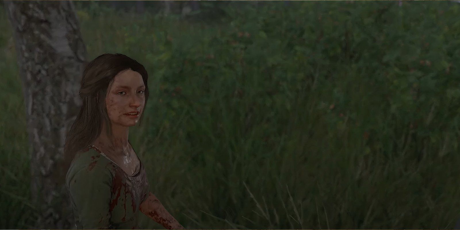 Henry đang nói chuyện với Victoria trong rừng trong Kingdom Come Deliverance 2