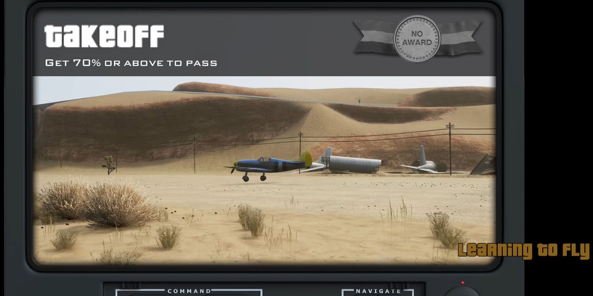 Flight School Or Learning To Fly From GTA San Andreas