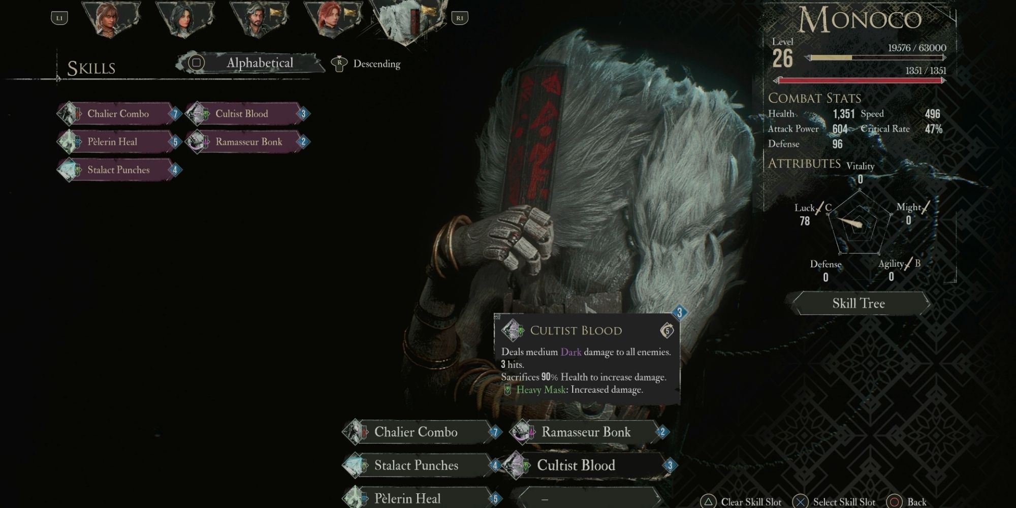 Clair Obscur: Expedition 33: All Monoco Skill Locations