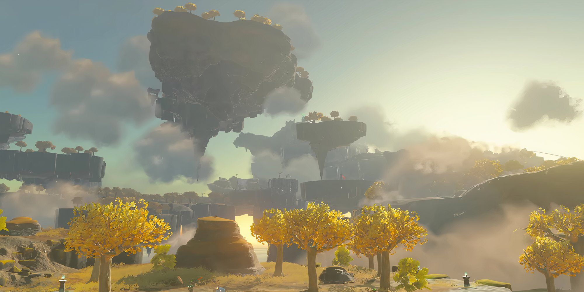 legend of zelda tears of the kingdom open world