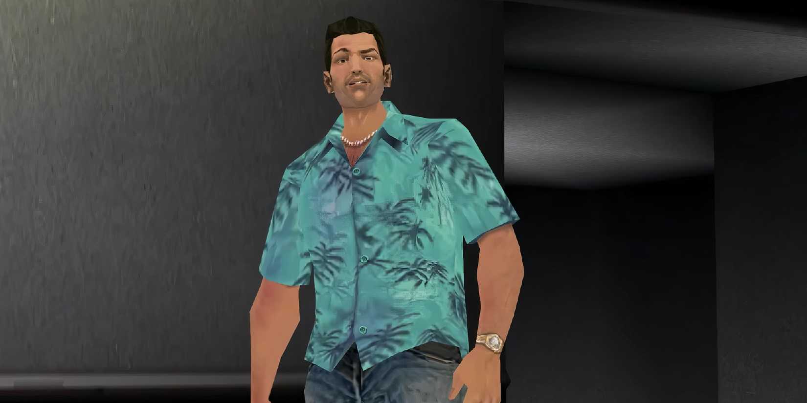 tommy vercitti in gta vice city in the indoors