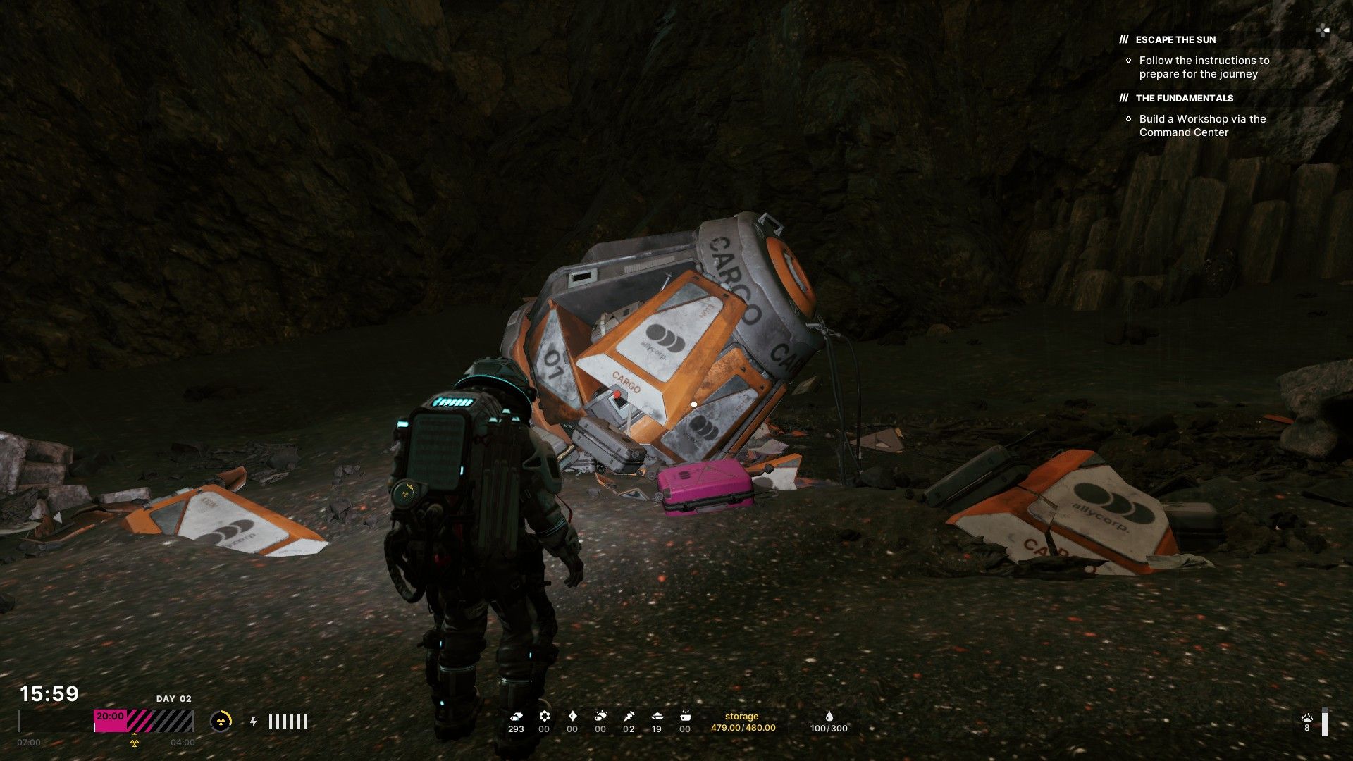 Cargo Drop in The Alters