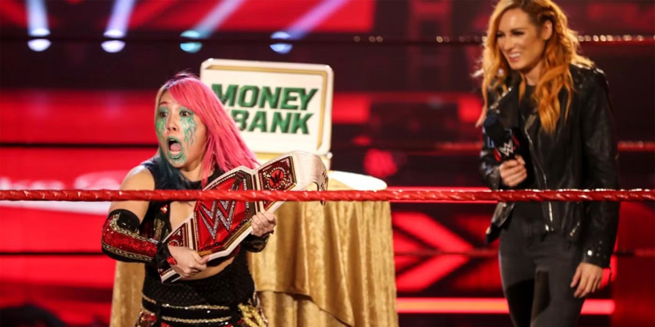 Asuka Money In The Bank WWE Becky Lynch