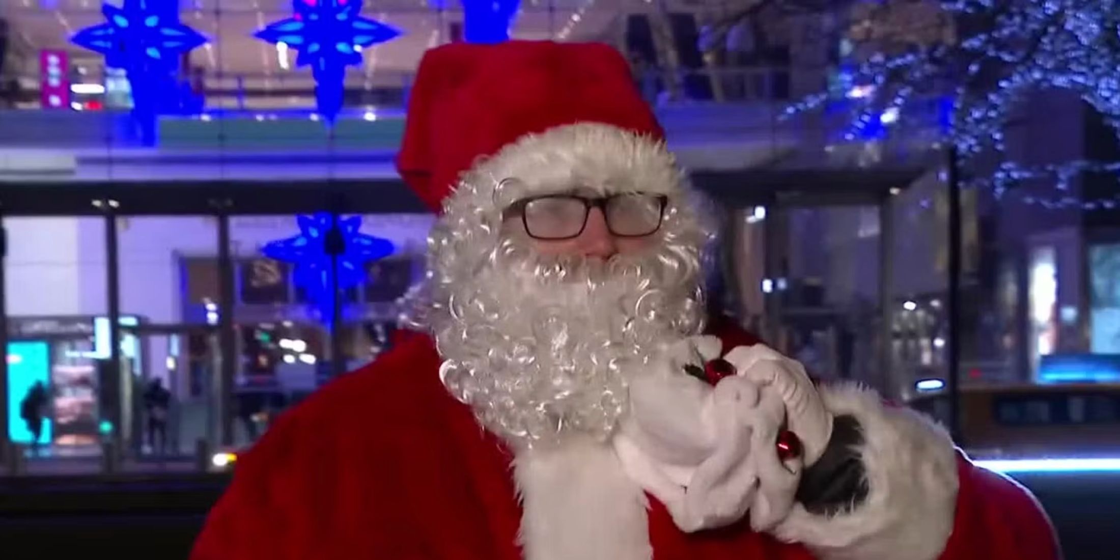Santa Claus in WWE 24/7 Championship