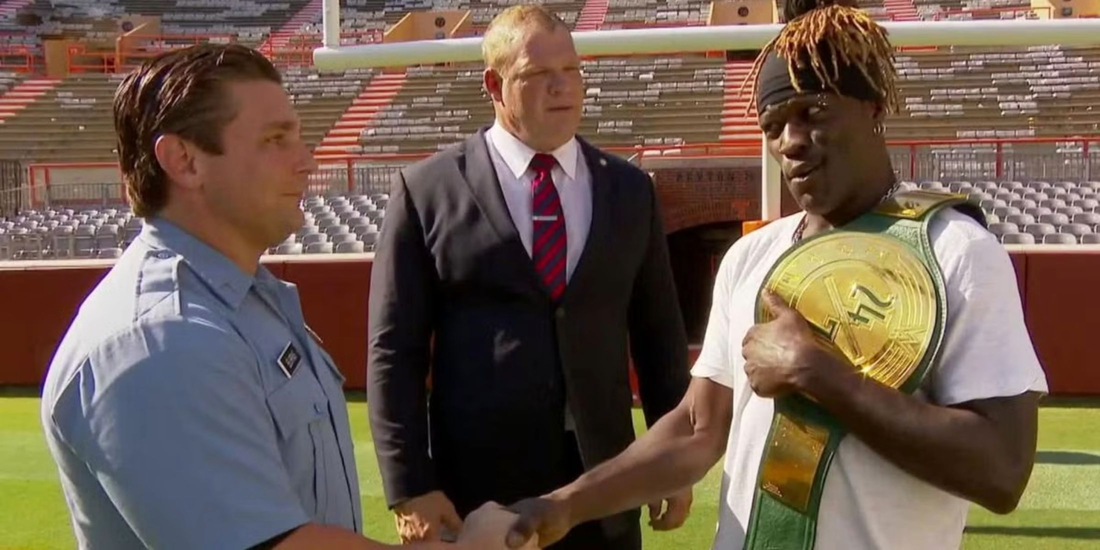 R-Truth and Kane in WWE 24/7 Championship