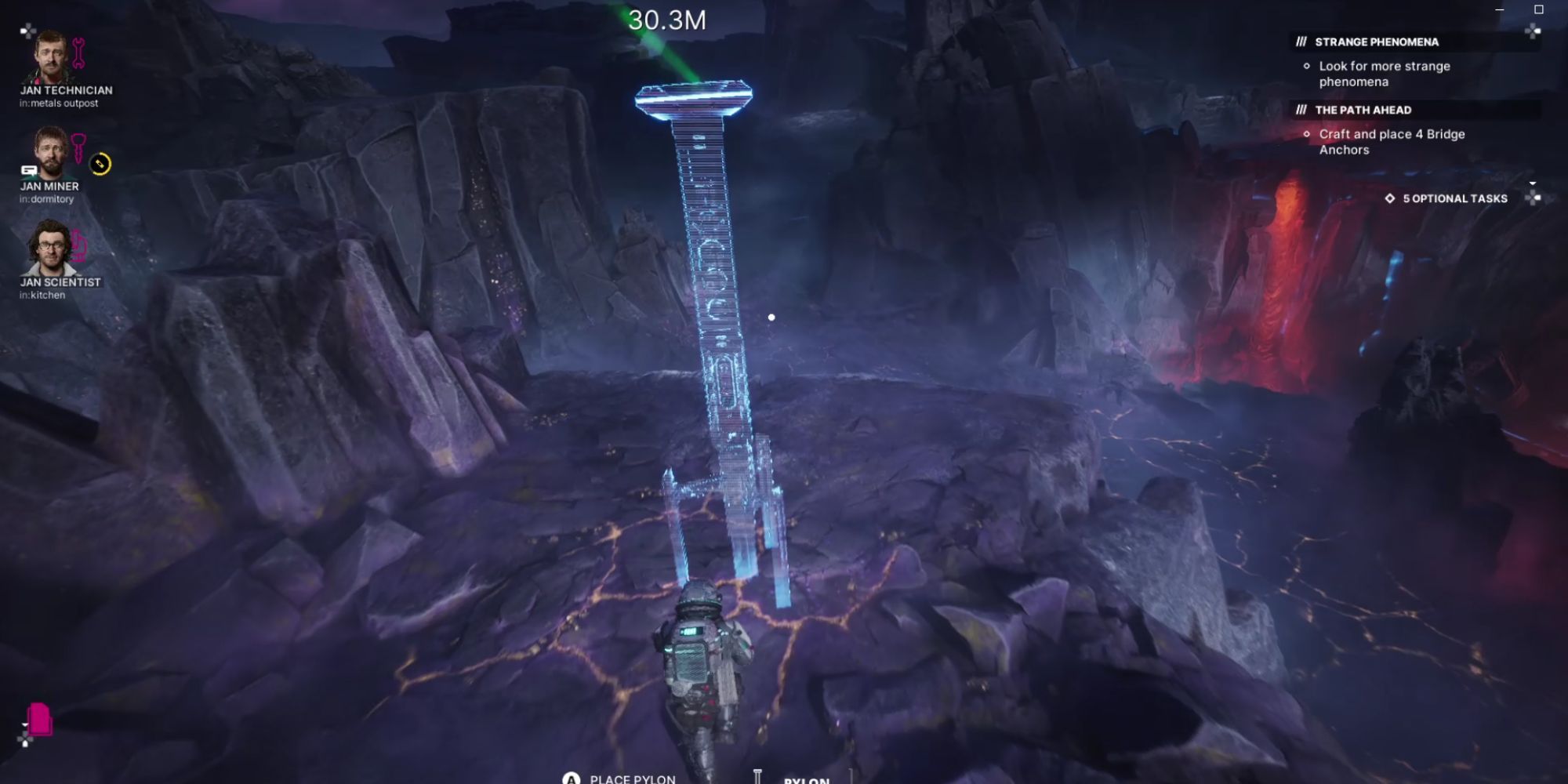 Pylon Setup in The Alters