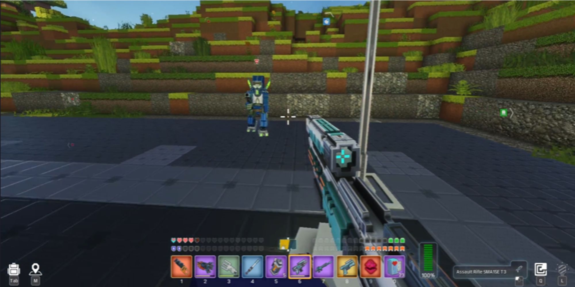 Cubic Odyssey Combat Battle