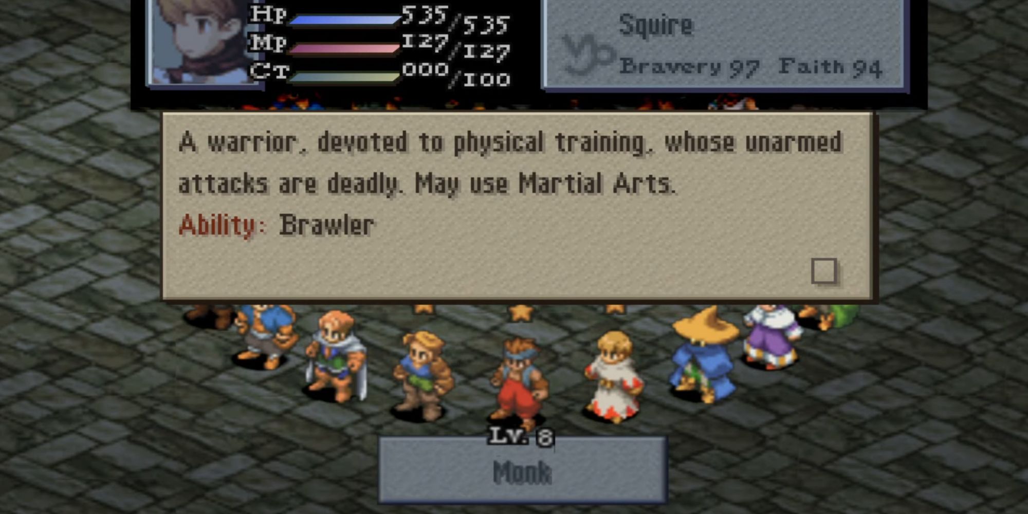 Final Fantasy Tactics Job