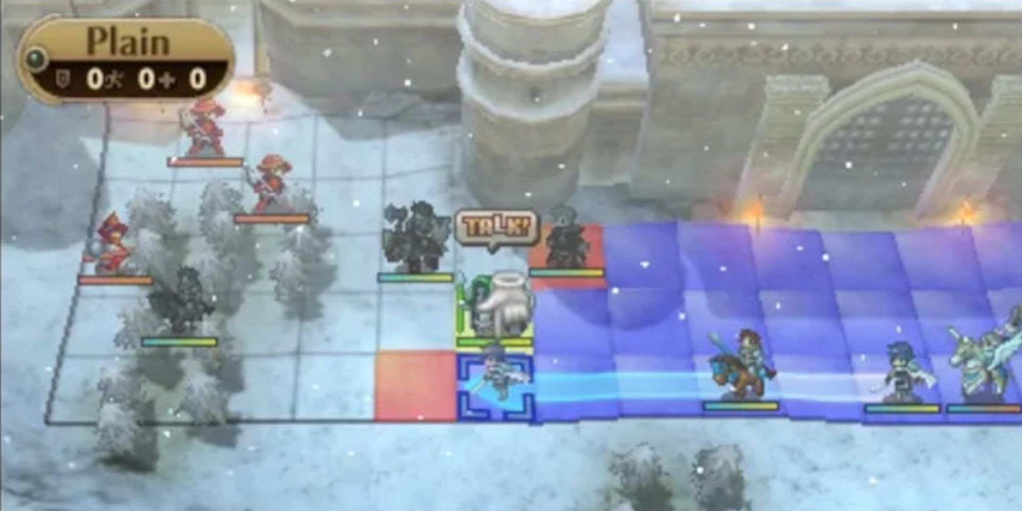 Untis move around the map in Fire Emblem: Awakening.
