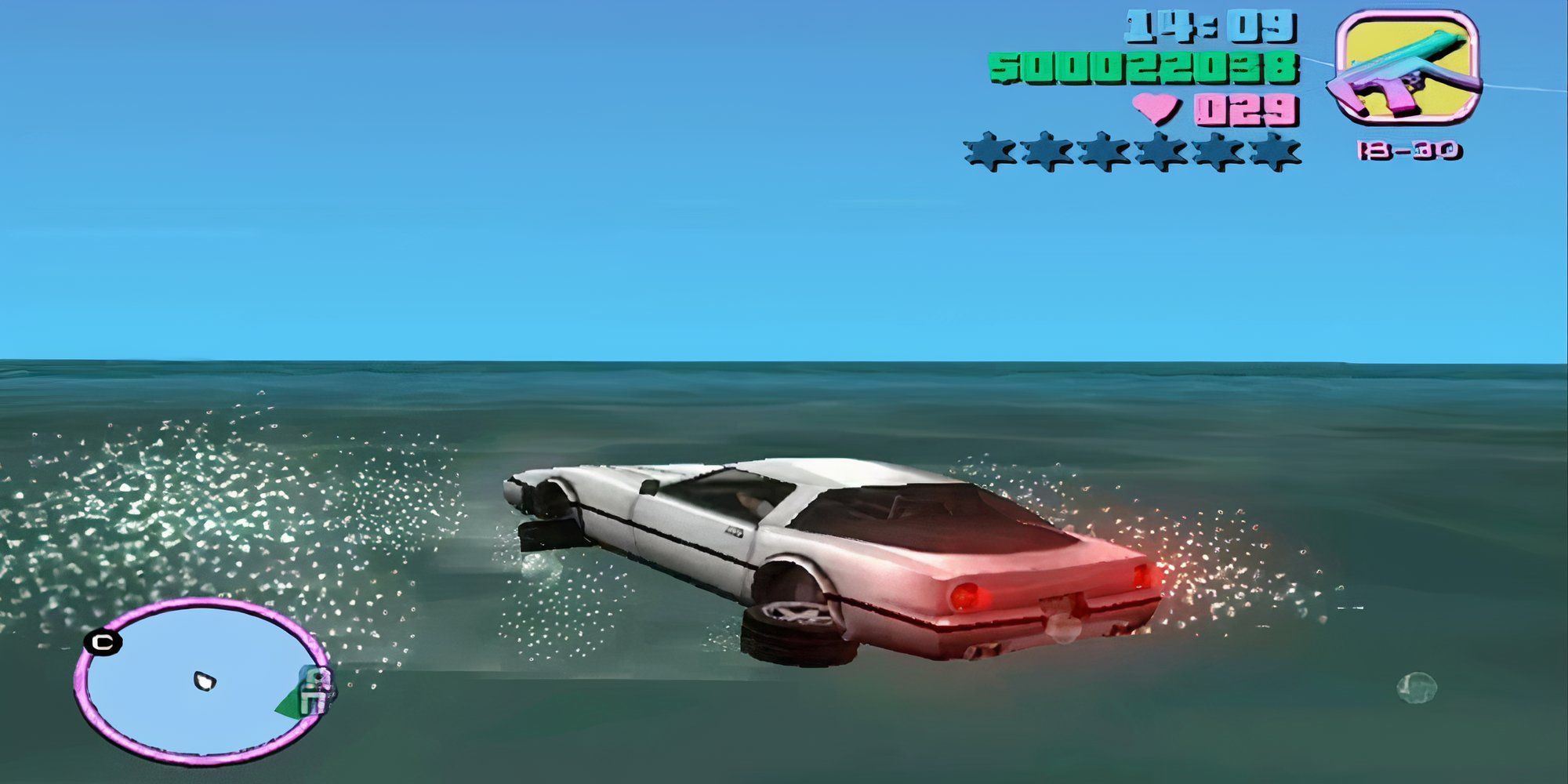 GTA Vice City Seaways Cheat Code Amphibious Cars GTA Cheat Codes-1