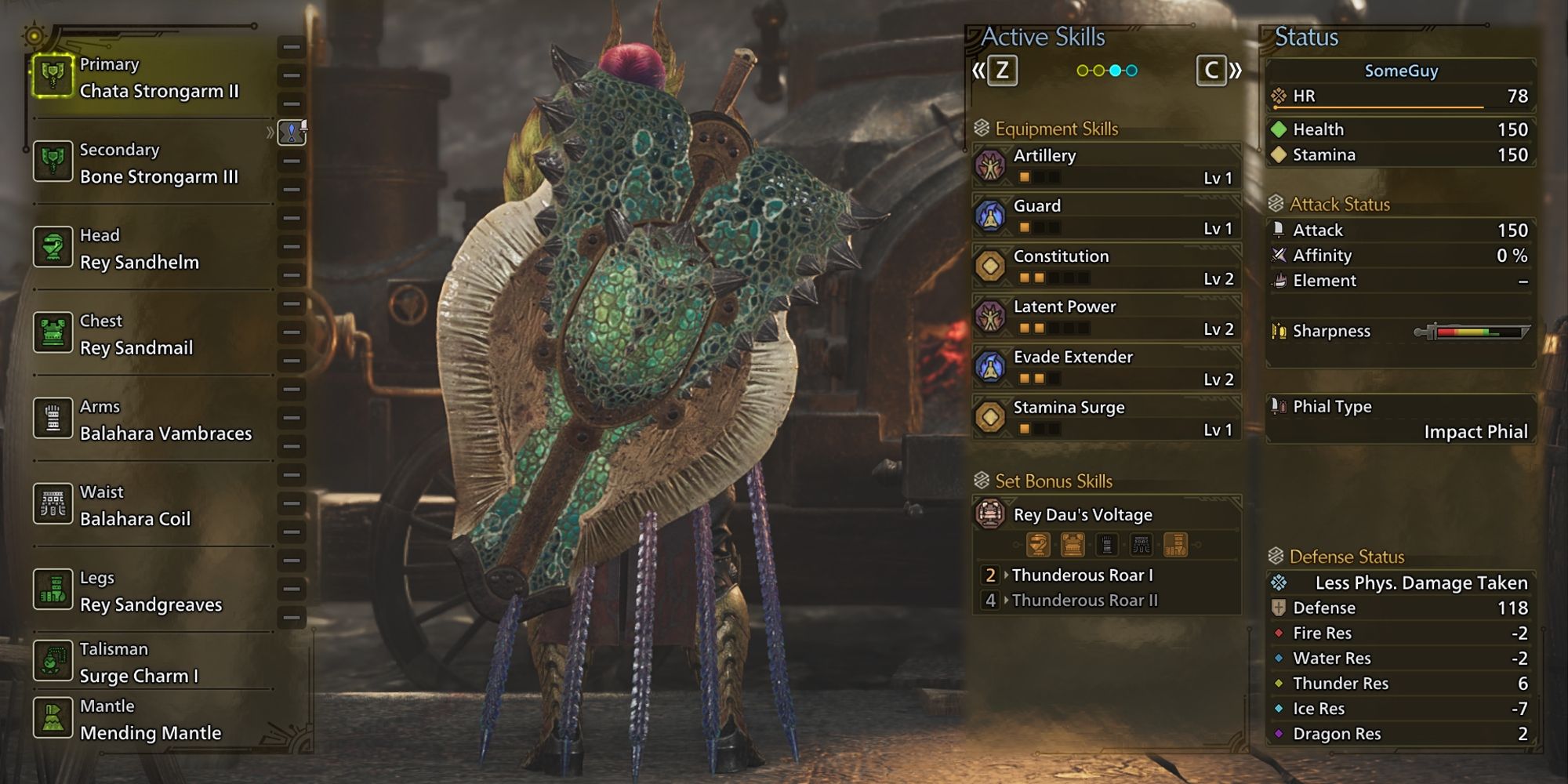 Monster Hunter Wilds Charge Blade Low Rank