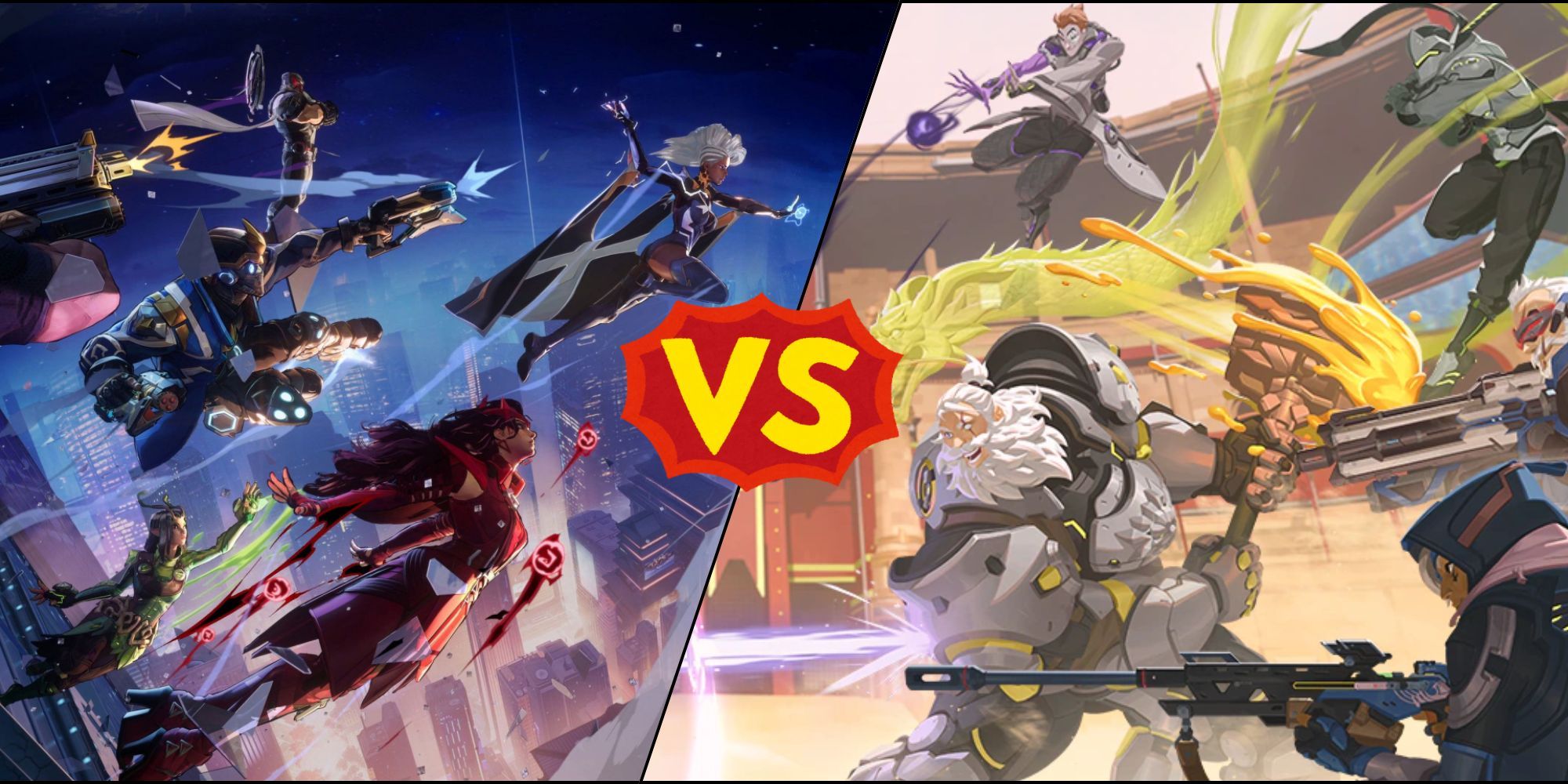 overwatch vs marvel rivals