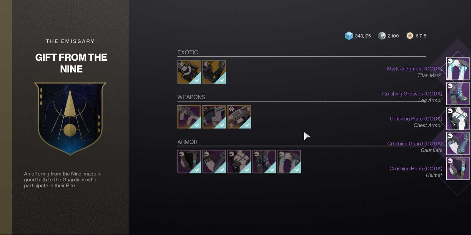 Destiny 2: Rite Of The Nine Guide