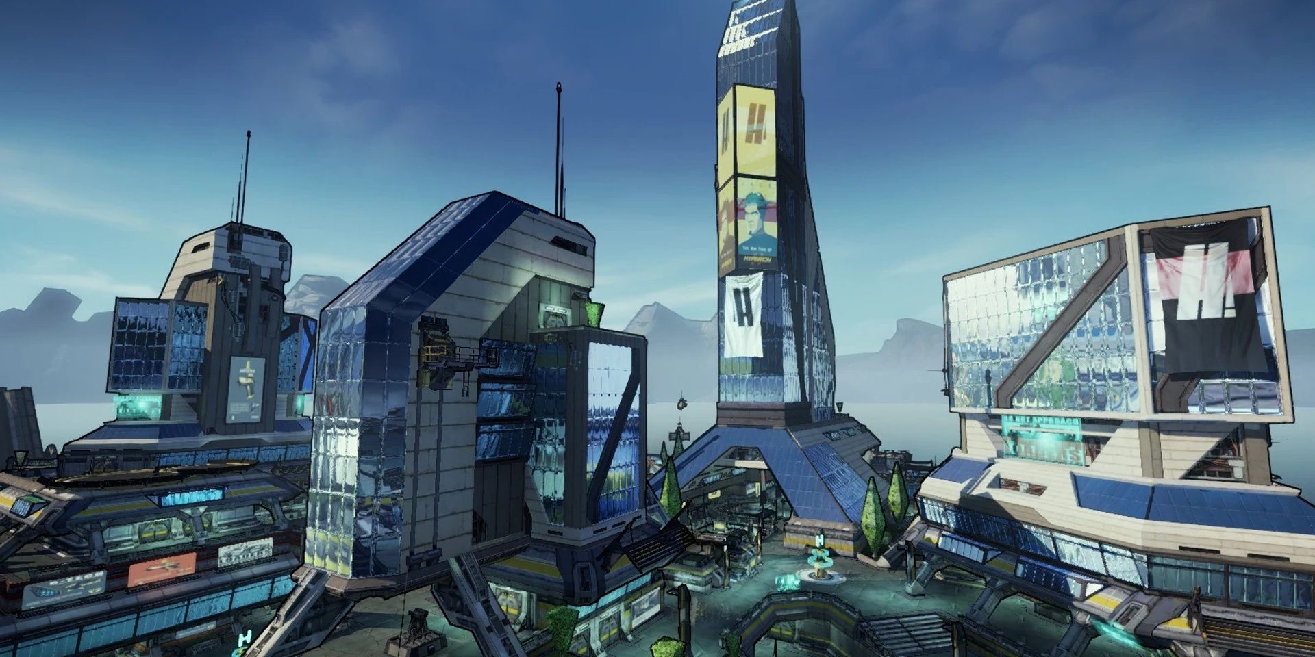 The Hyperion-owned city of Opportunity in Borderlands 2