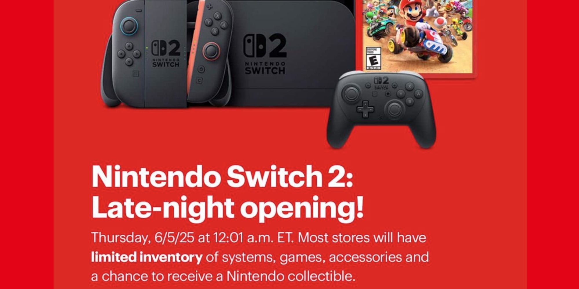 Some Best Buy Stores Will Have The Nintendo Switch 2 In Stock At Midnight On June 5th