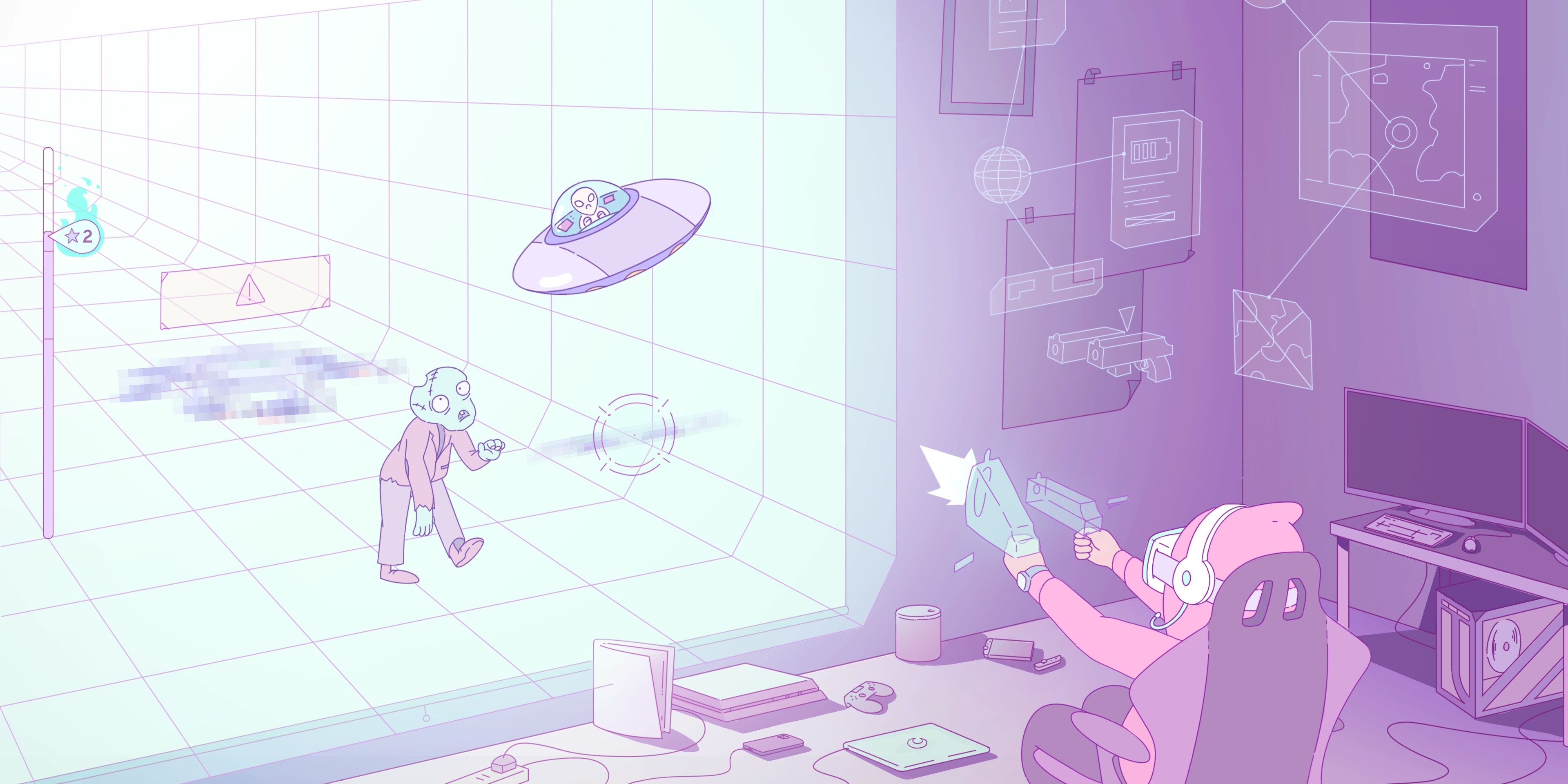 Dream About Tech minigame in Melatonin