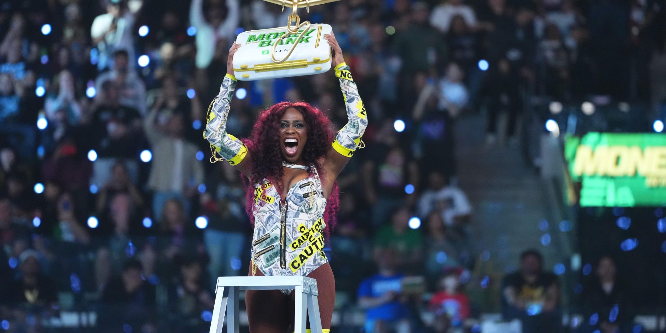 Naomi wins Money in the Bank WWE