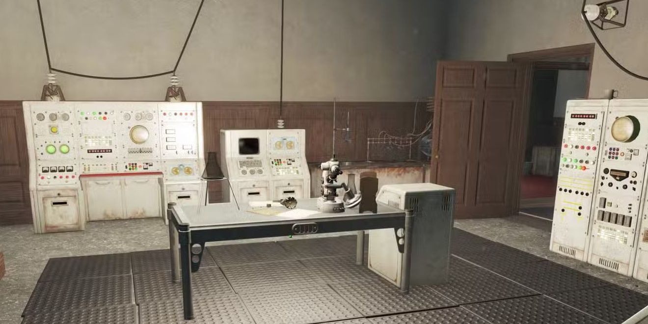 An inner room of the cabot house in fallout 4 