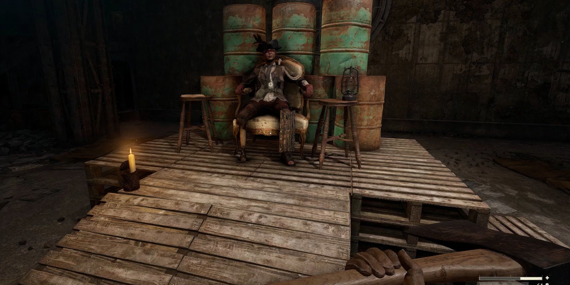 A pirate-themed faction from Atomfall's Wicked Isle DLC.