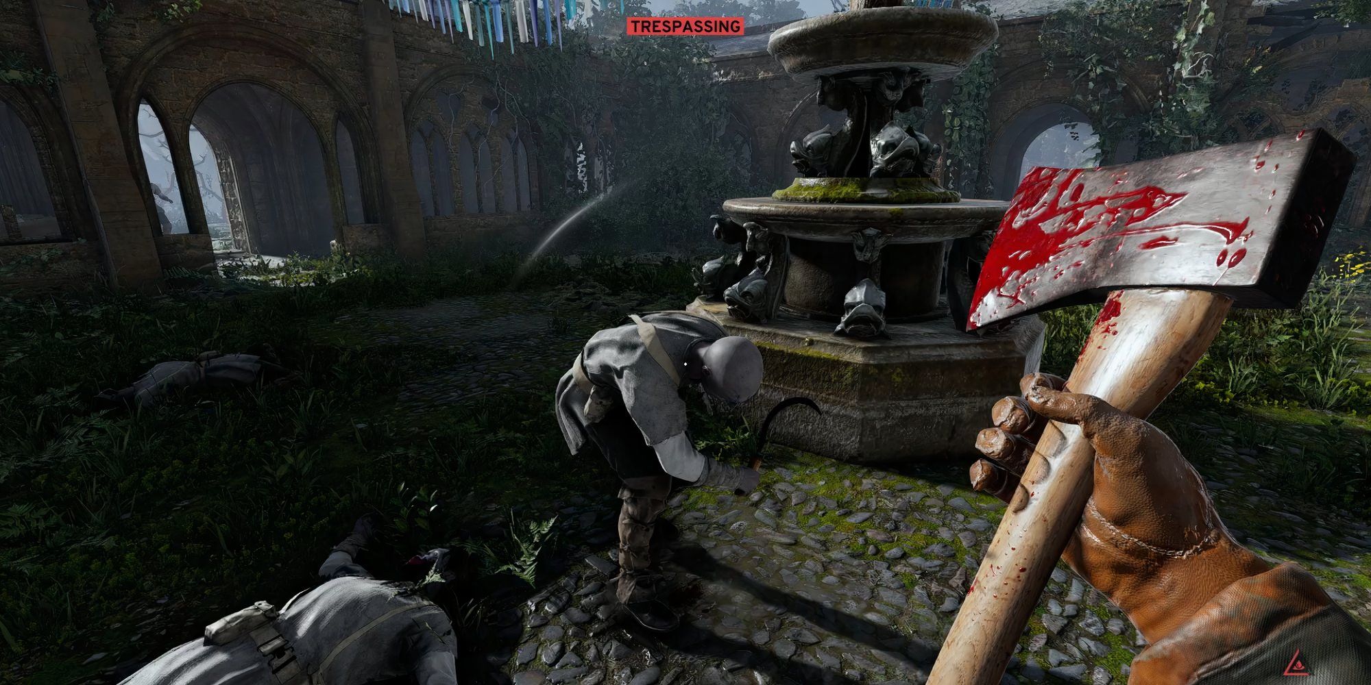 Axe combat in Atomfall's Wicked Isle DLC.