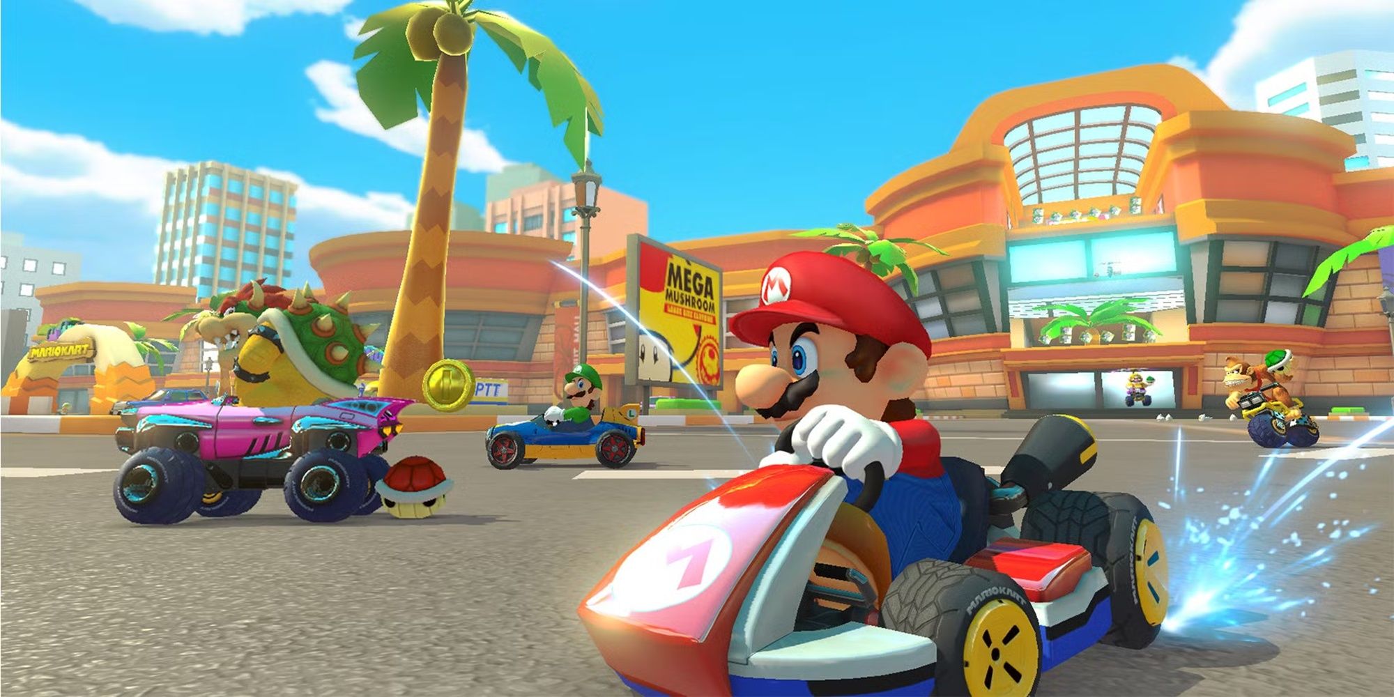 Co-op First Party Nintendo Games Mario Kart 8 Deluxe