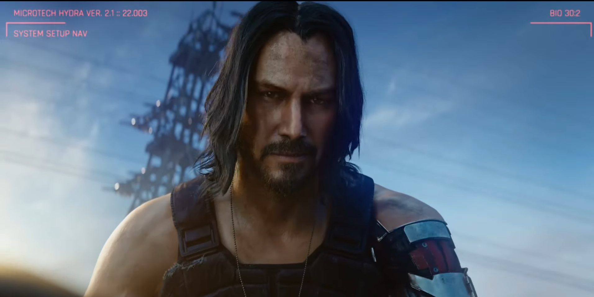Cyberpunk 2077 a man standing