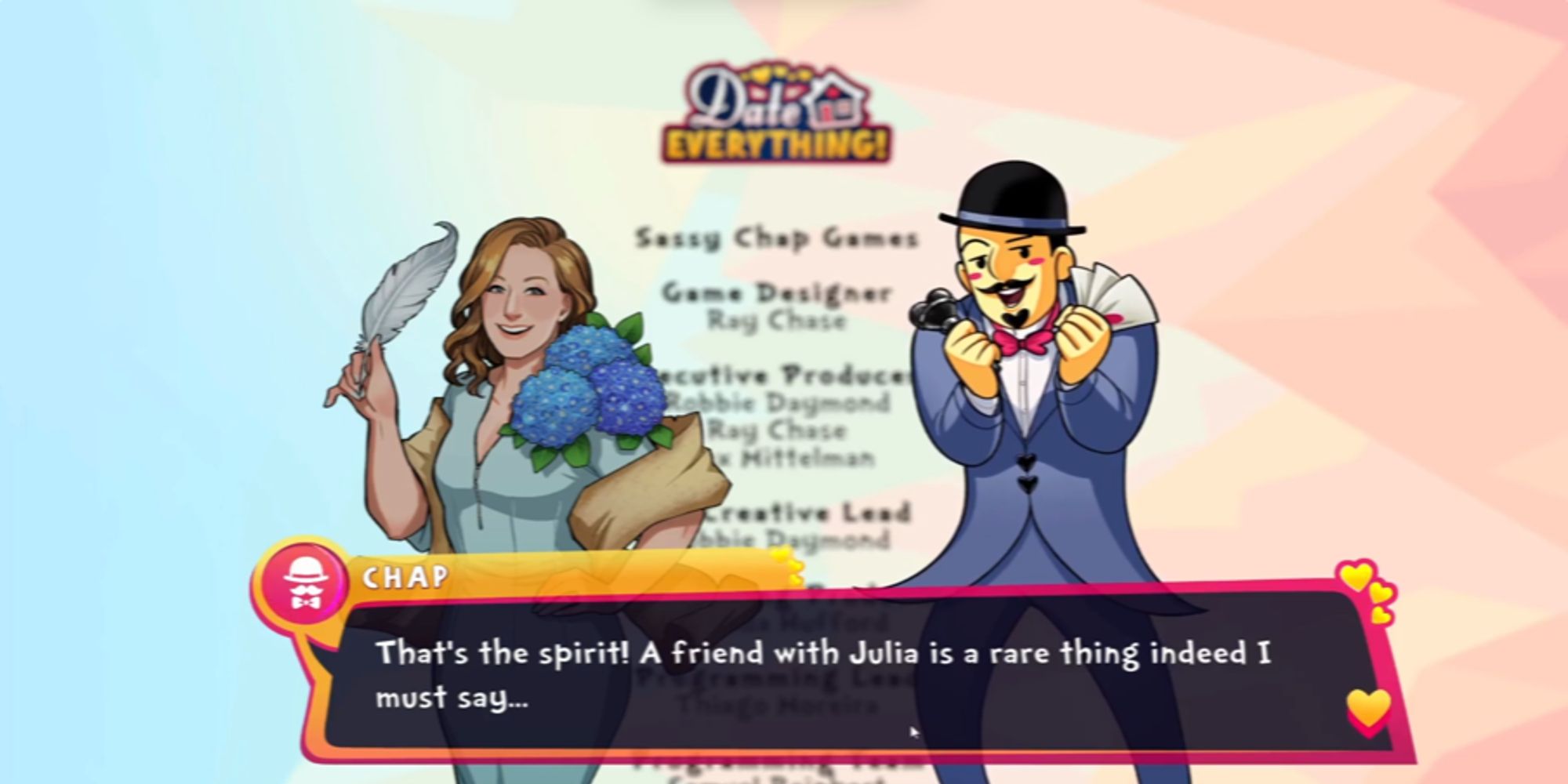 Date Everything Sassy Chap Friendship Path