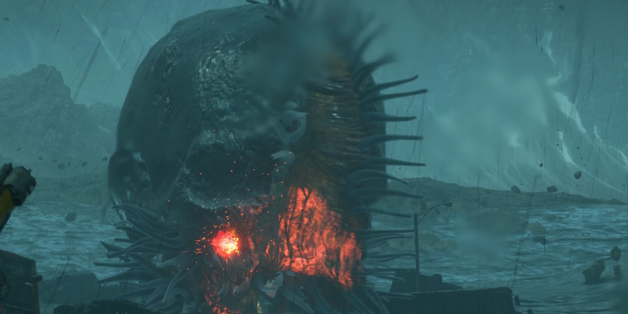 Death Stranding 2 On the Beach Big Head BT Battle Start