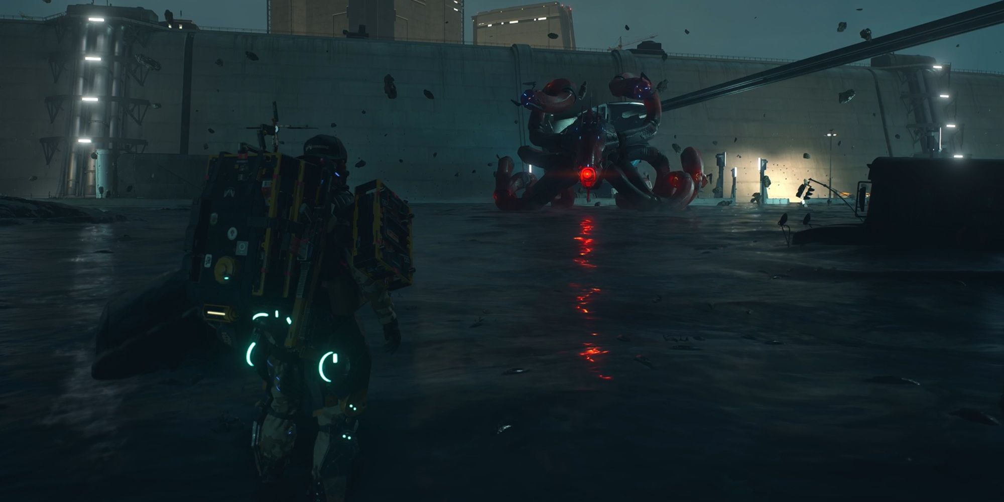 Death Stranding 2 On the Beach Octopus Robot Boss Battle