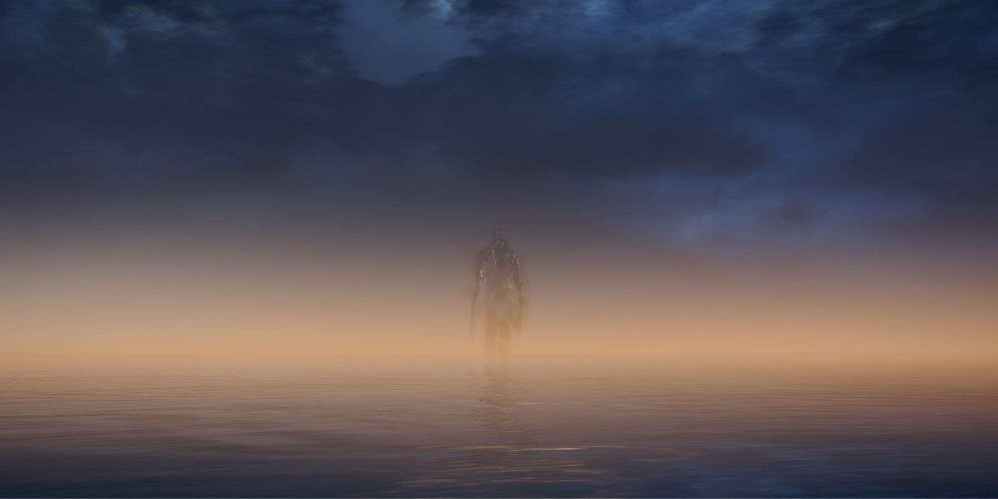 Elden Ring Nightreign Tree Titan Walking in Water