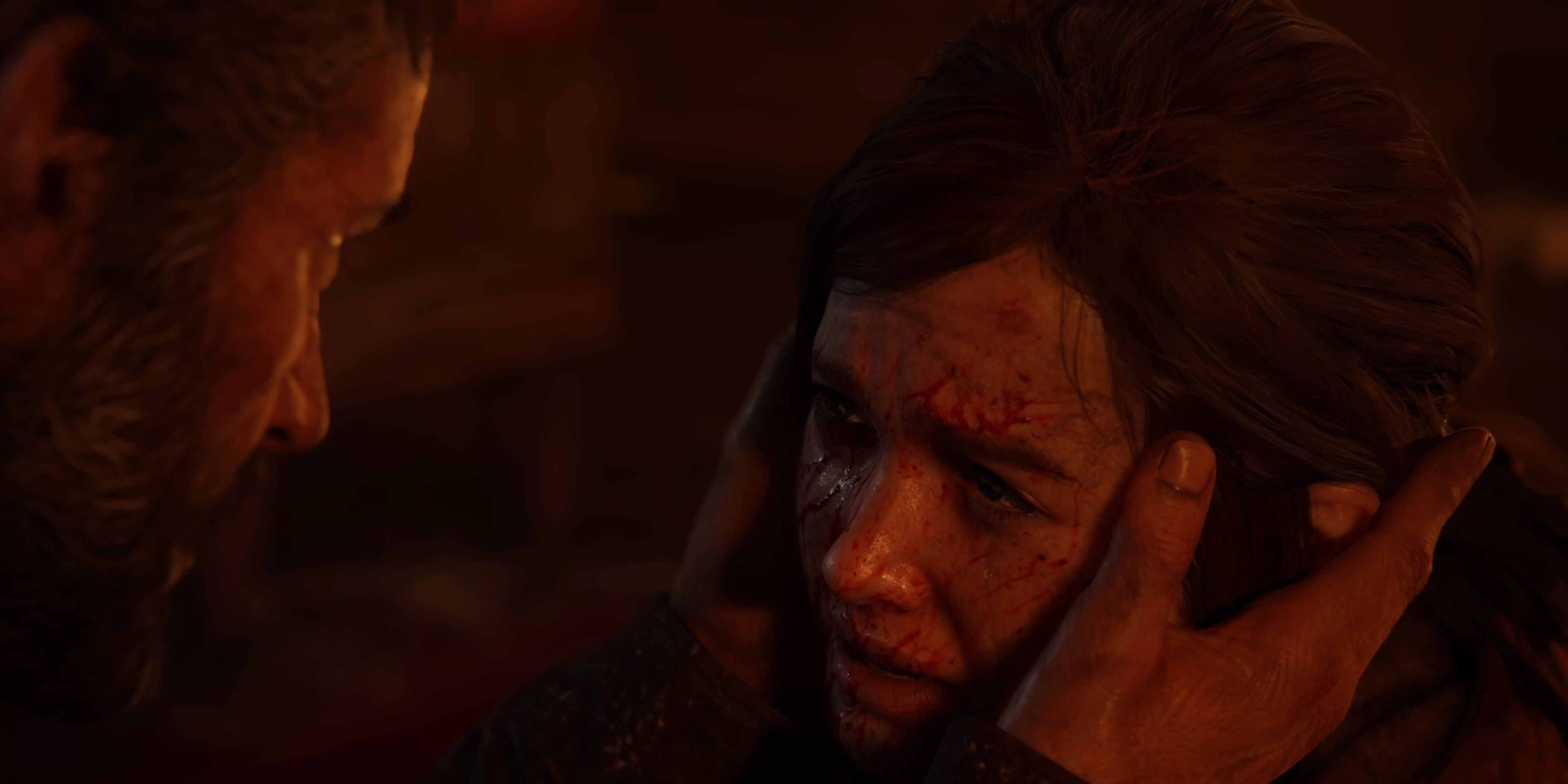 Ellie llorando la última parte de nosotros, parte 1