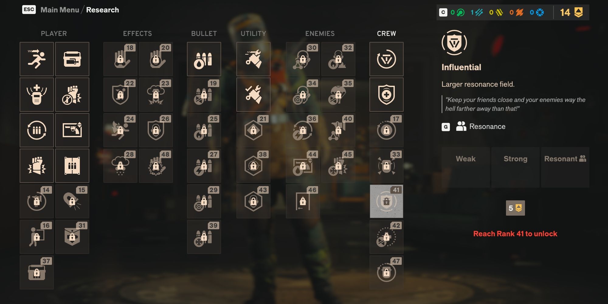 FBC Firebreak Best Research Perks Influential