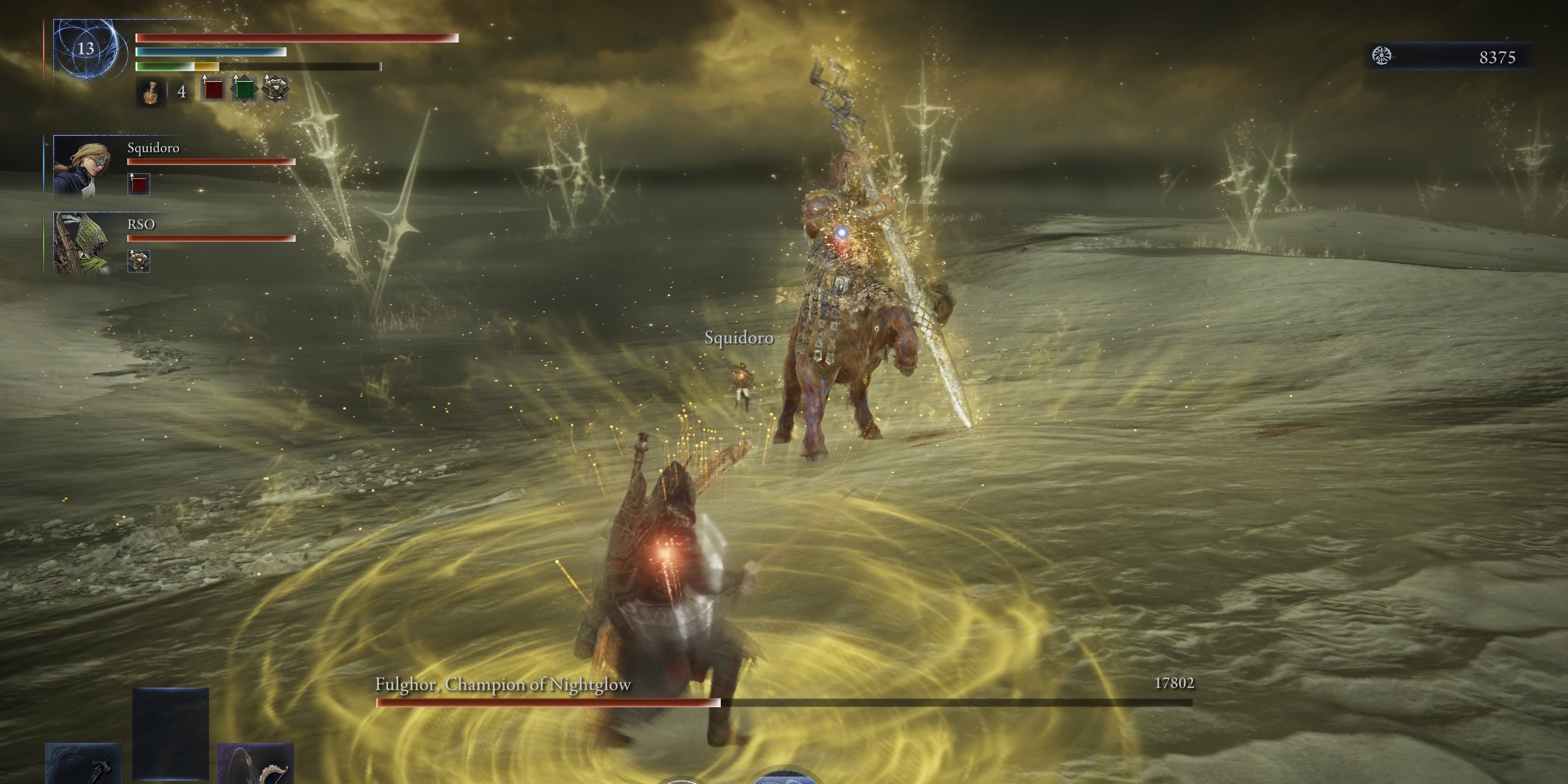 fulghor golden lance attack