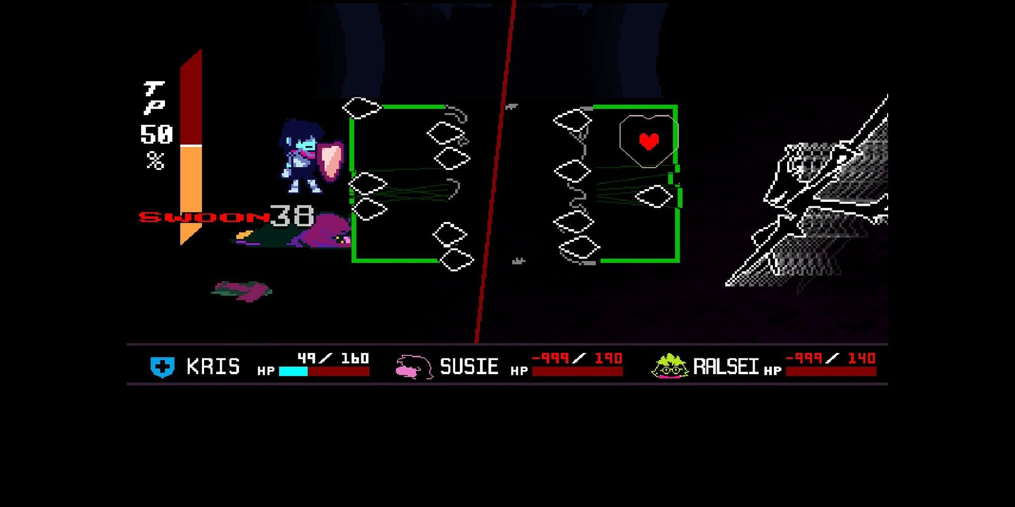 Segunda versión del ataque de las fauces en bugas