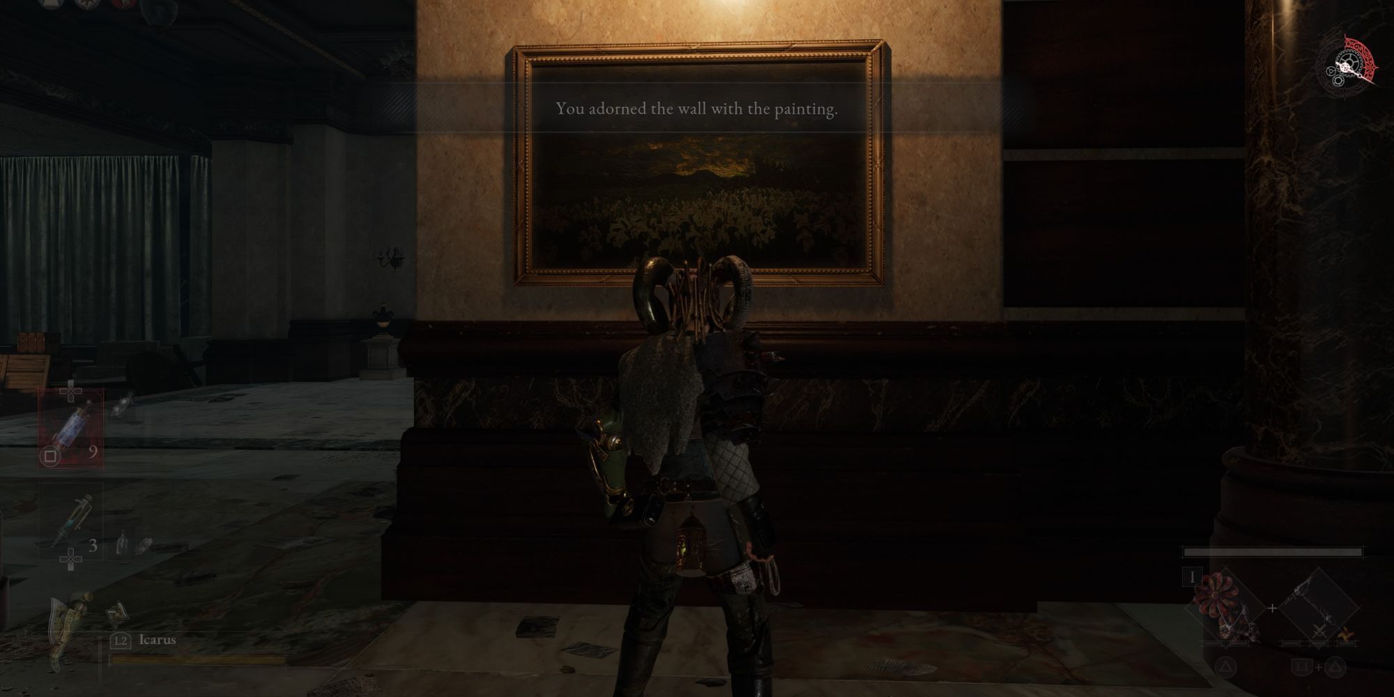 Goddard Painting in Eventide Hotel Krat Lies of P Overture