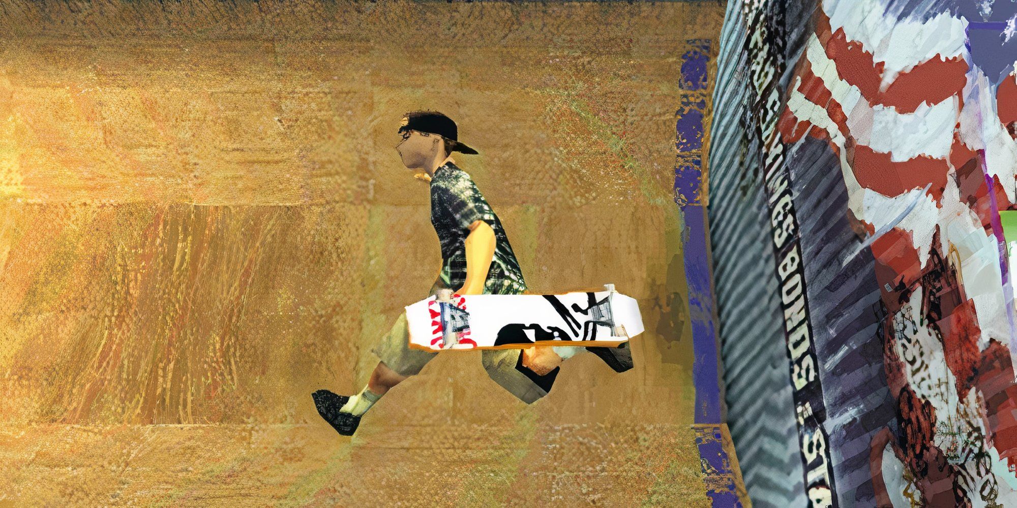 A screenshot from the 2000 video game Grind Session.