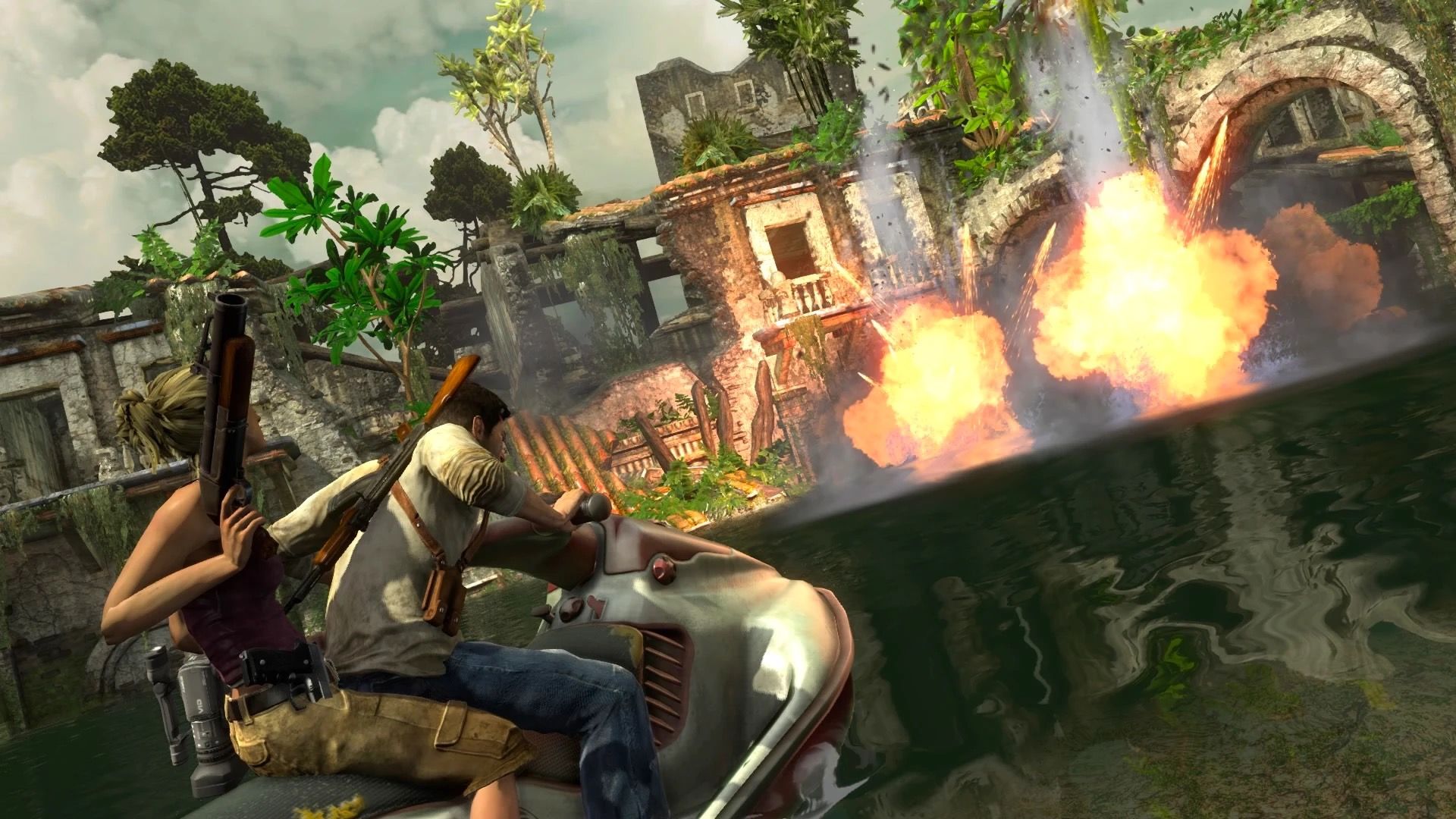 Uncharted: Drake's Fortune jetski