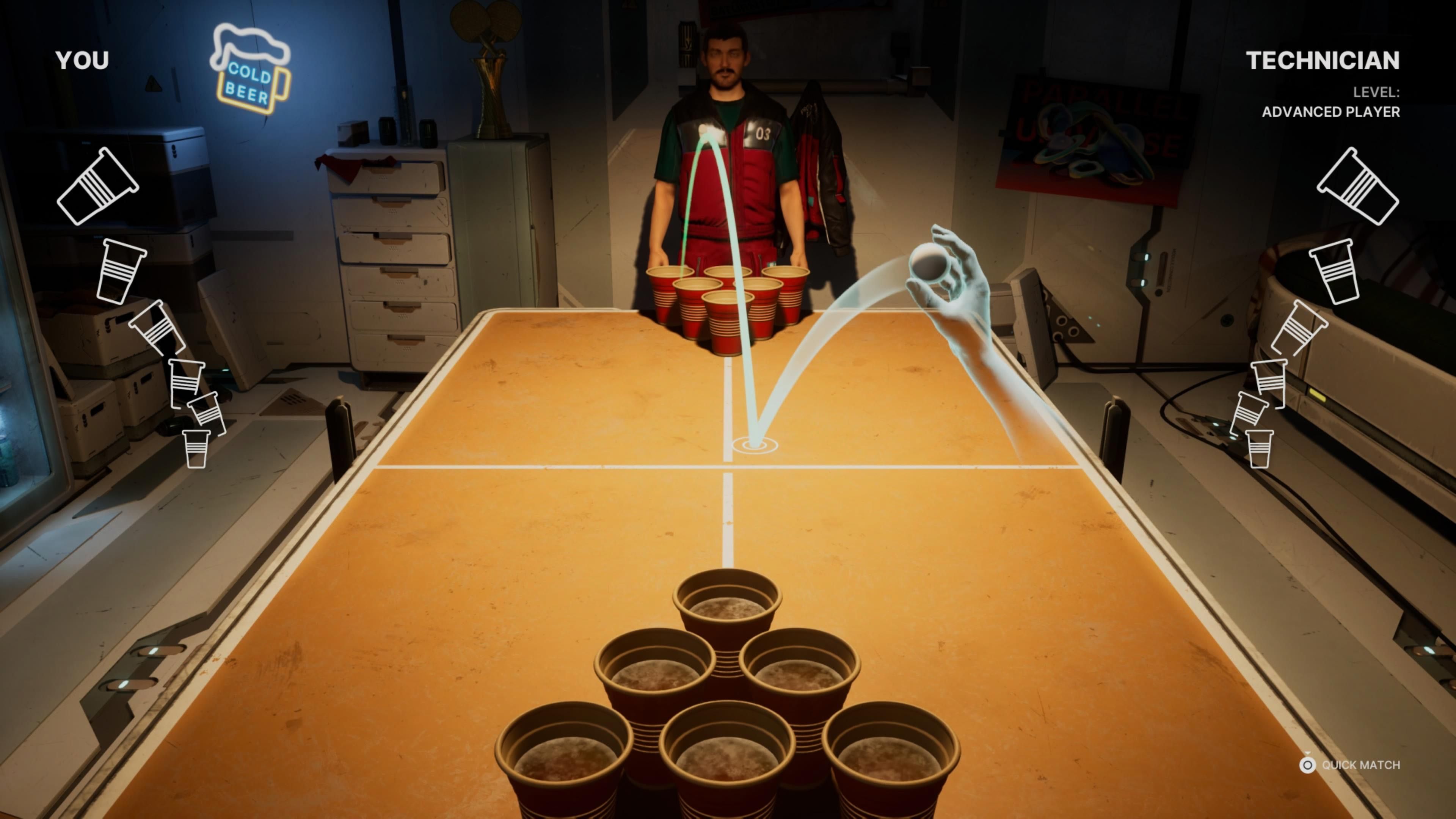 the alters beer pong