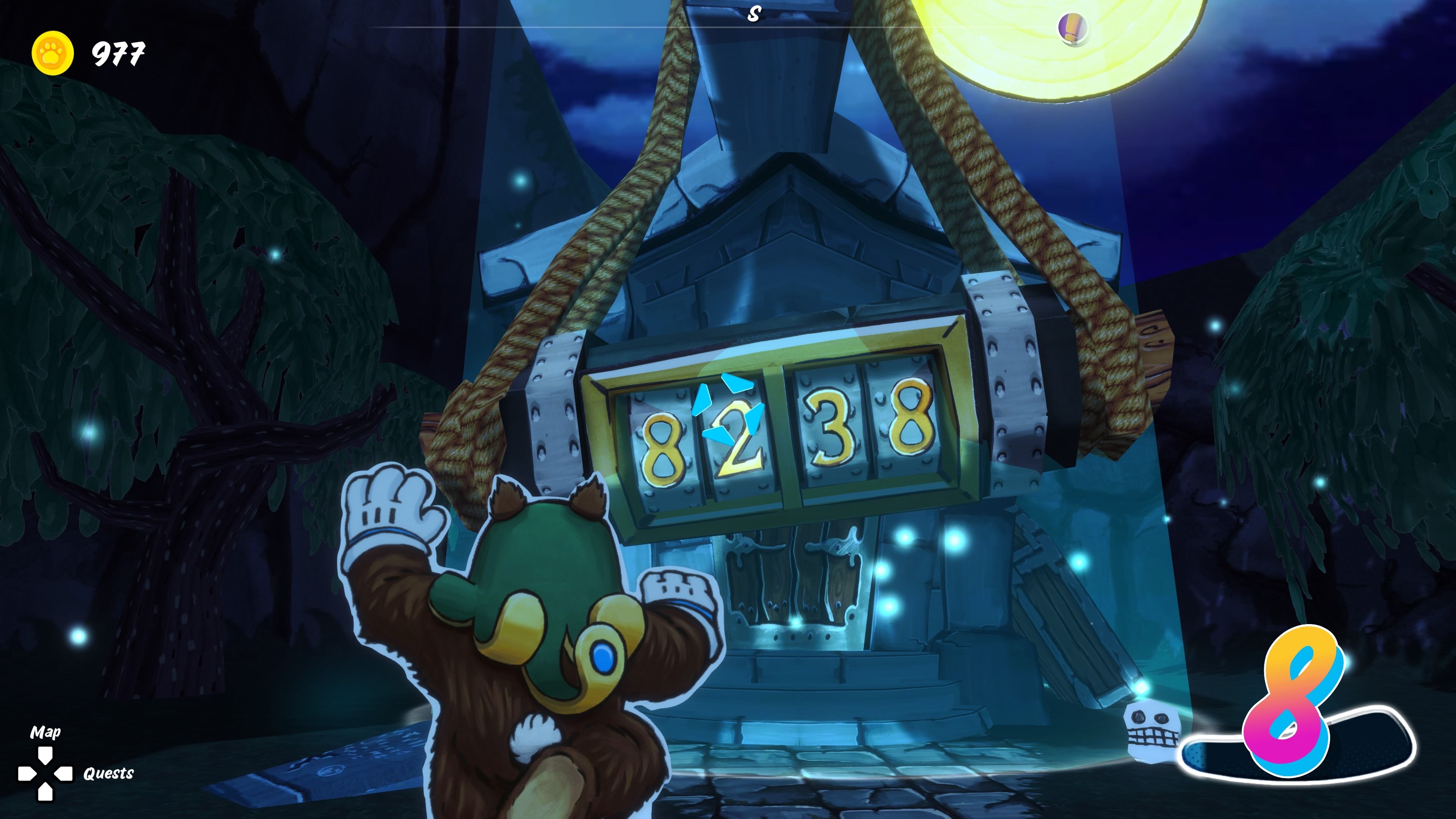 Ruffy And The Riverside crypt lock