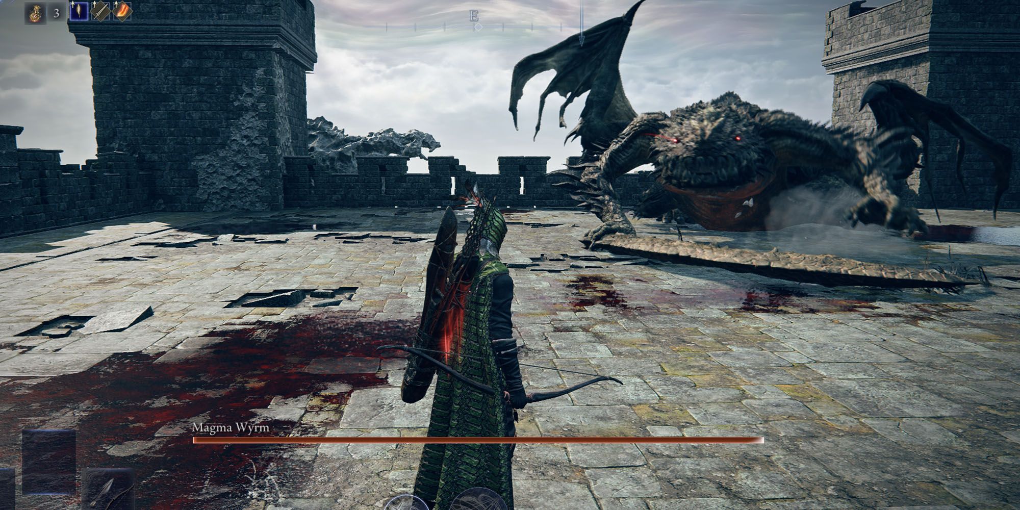 Rooftop Magma Wyrm
