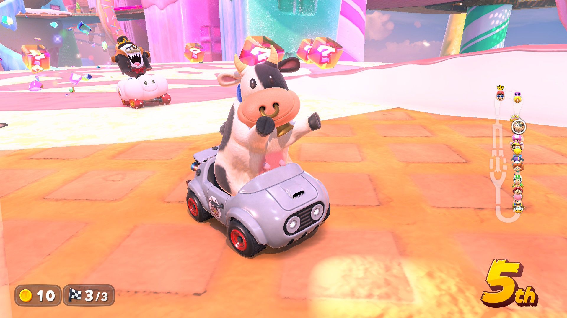 Mario Kart World Cow