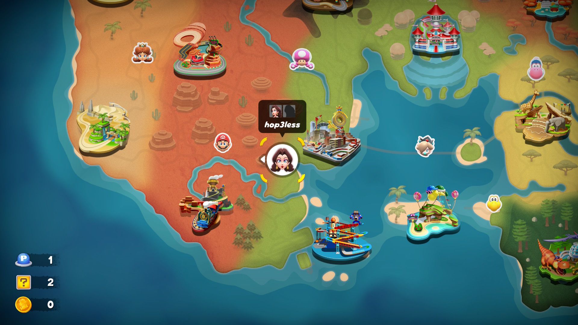 Mario Kart World Free Roam