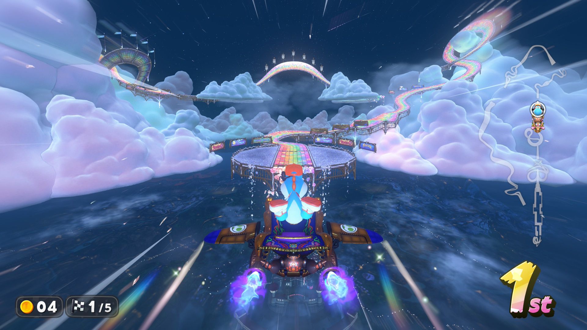 Mario Kart World Rainbow Road